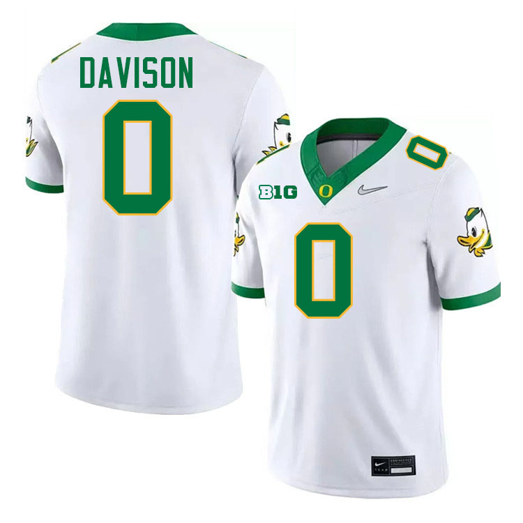 Jordon Davison Oregon Jersey,Oregon Ducks Football Uniforms,Jerseys Youth-White